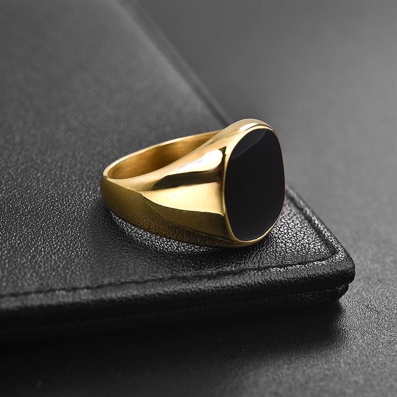 Bague homme- DARK SOUL CATCHER™| bague chevalière noire