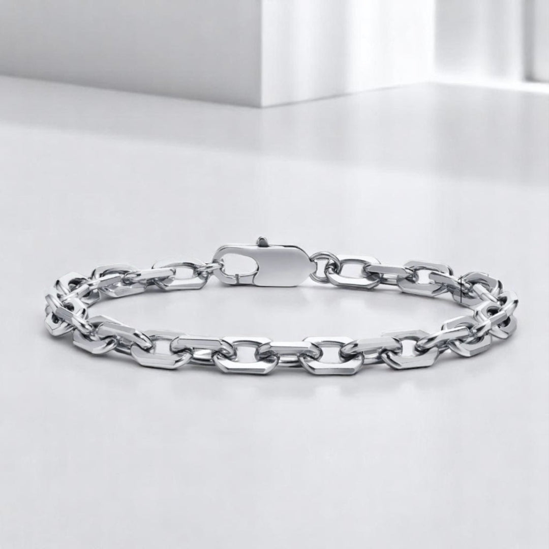 Bracelet homme-CHAINE DB II™ : Élégance et force au poignet
