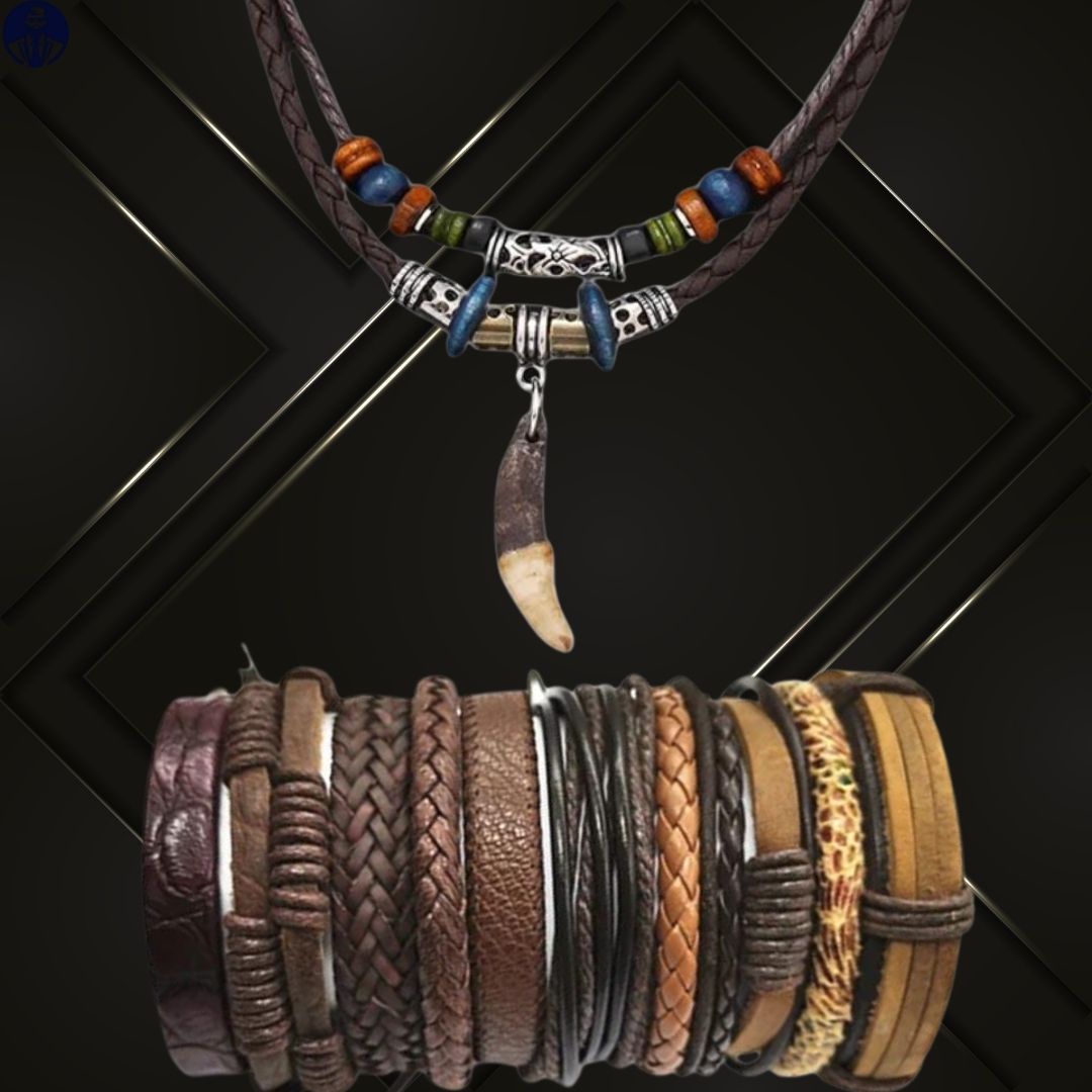 Collier homme WOLF KIT™ ; Ensemble été, Charme, iconique