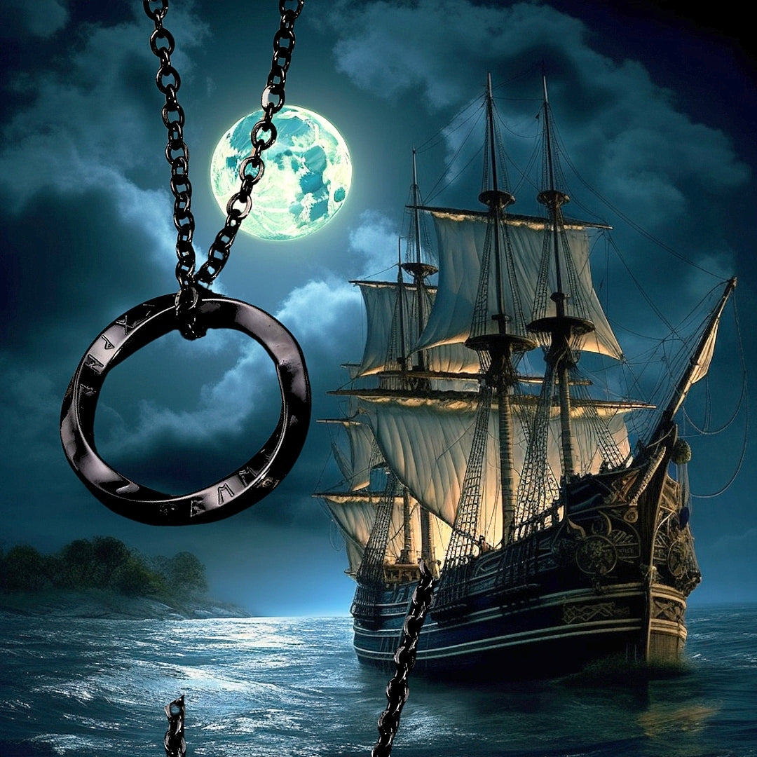 Collier homme- pendentif VORKY I™ | Colliers Viking Nordiques ronds