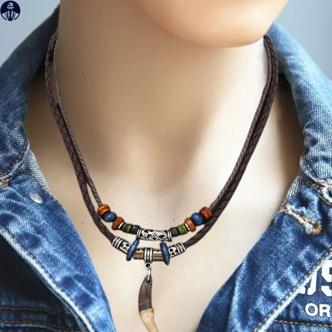 Collier homme WOLF KIT™ ; Ensemble été, Charme, iconique