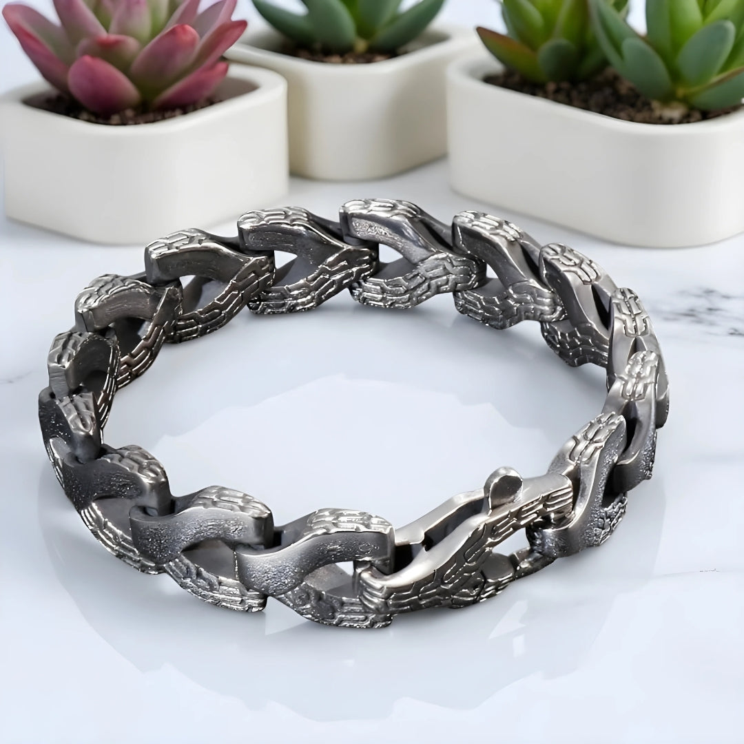 Bracelet homme tendance- TRITY : Le symbole de puissance à votre poignet