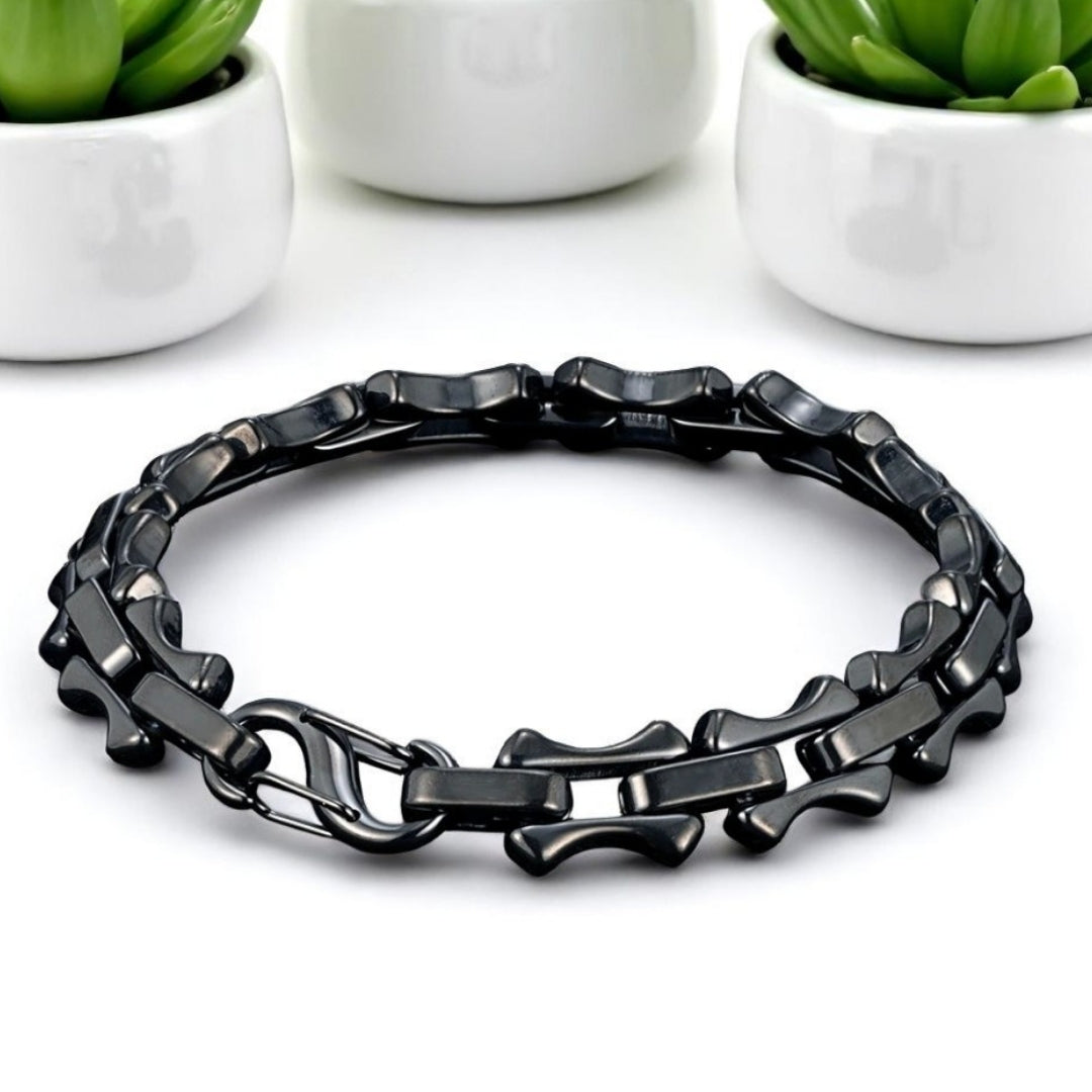 Bracelet homme MASCULET III™ variantes noire