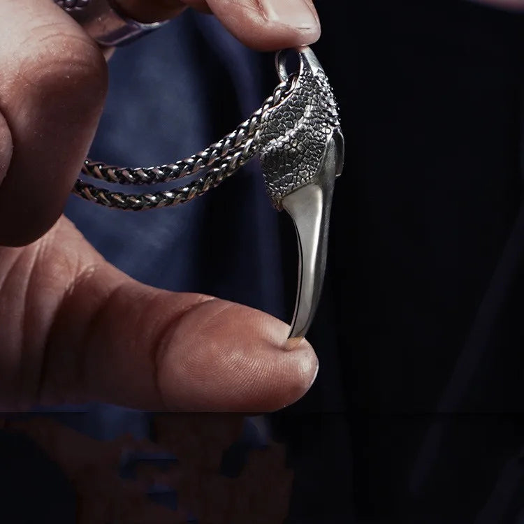 Collier homme- pendentif, griffes de dragon DRAGOLE II™