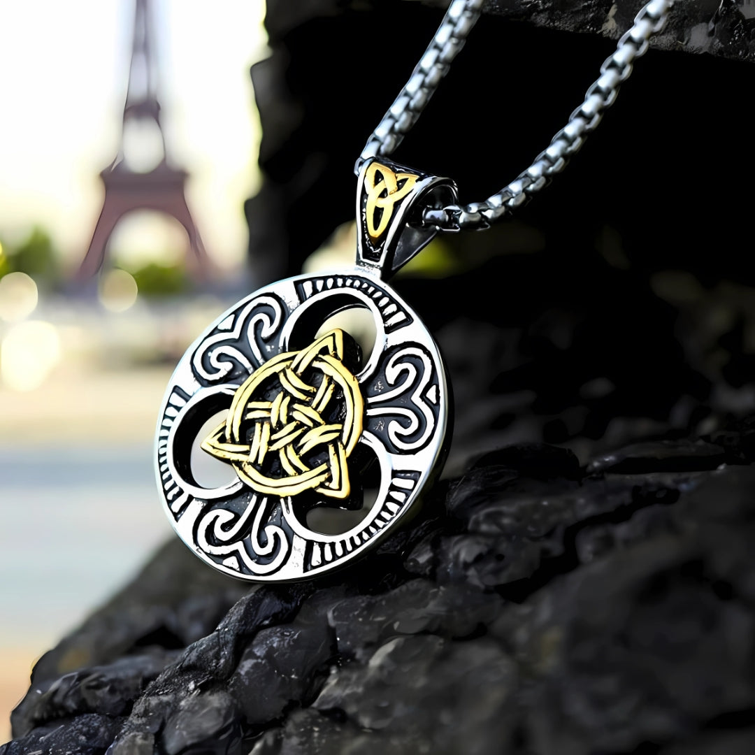 collier-homme-pendentif-pendentif-homme -noeuf-celtique-Paris-France
