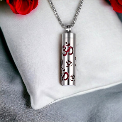 Collier homme- pendentif LUVSCENT™ | Pendentif diffuseur de bonheur