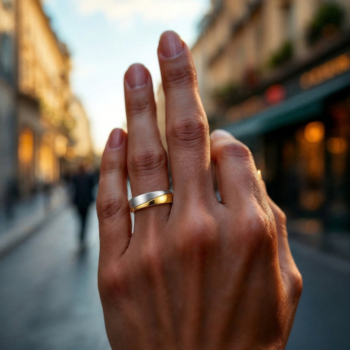 Alliance couple | promesse pour couple "Harmonie Infinitum"