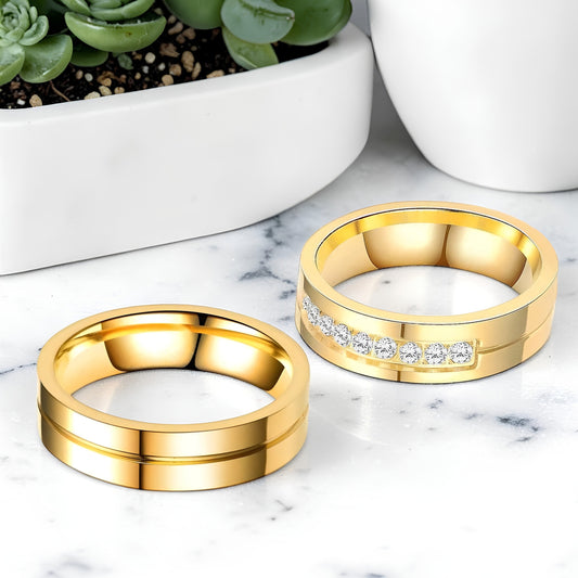 Bague de couple | promesse d'amour « Aura »