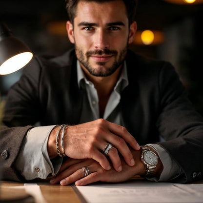 bague anneau homme | « L'archer »