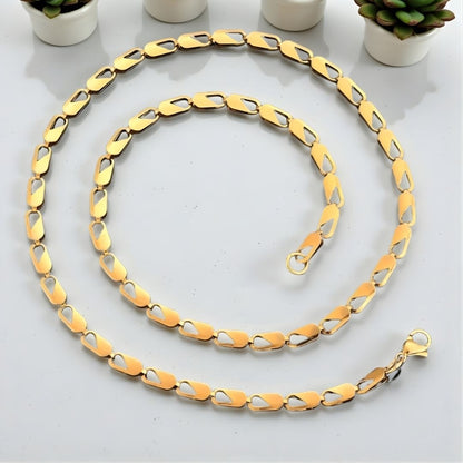 Chaine homme Maillons Paperclip | Élégance Intemporelle