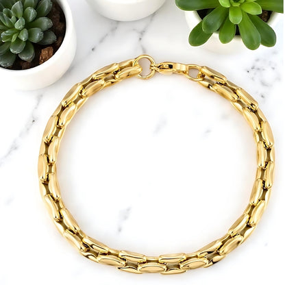 Bracelet homme- MASCULET™ ; L'élégance masculine en acier inoxydable