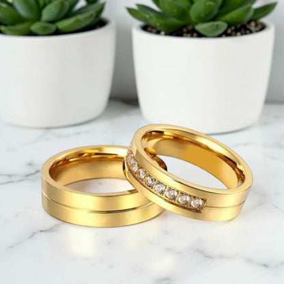 Bague de couple | promesse d'amour « Aura »
