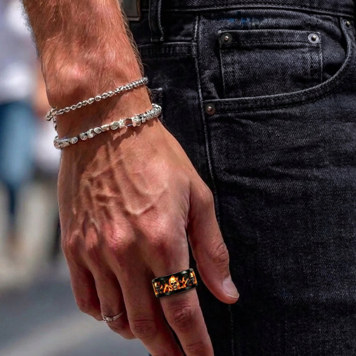 Bague homme | L'Anneau Infernale