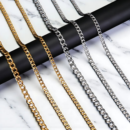 Chaine homme, collier Cubain | Robuste et stylé