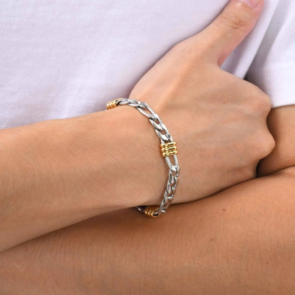 Bracelet homme-STEEL BRAID™  : L'élégance masculine intemporelle