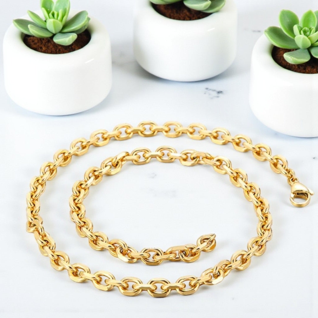 Chaine homme CHAINY LINK 6 mm | Intemporel