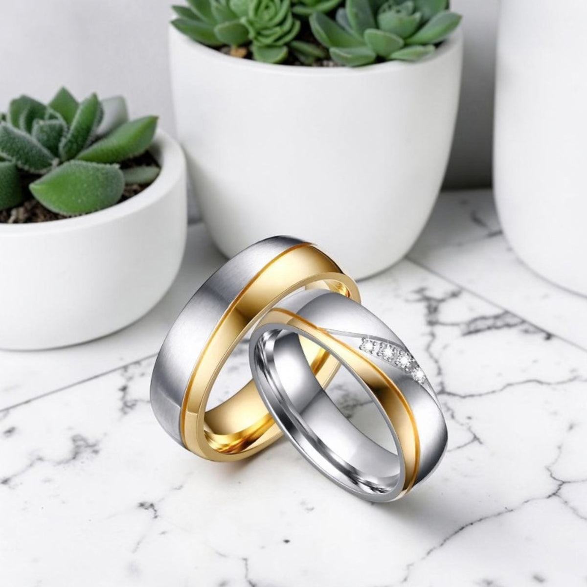Alliance couple | promesse pour couple "Harmonie Infinitum"