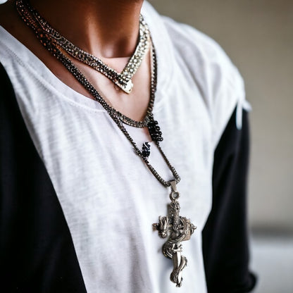 Collier homme- pendentif BÉTA™ |Colliers pour marginaux, originaux