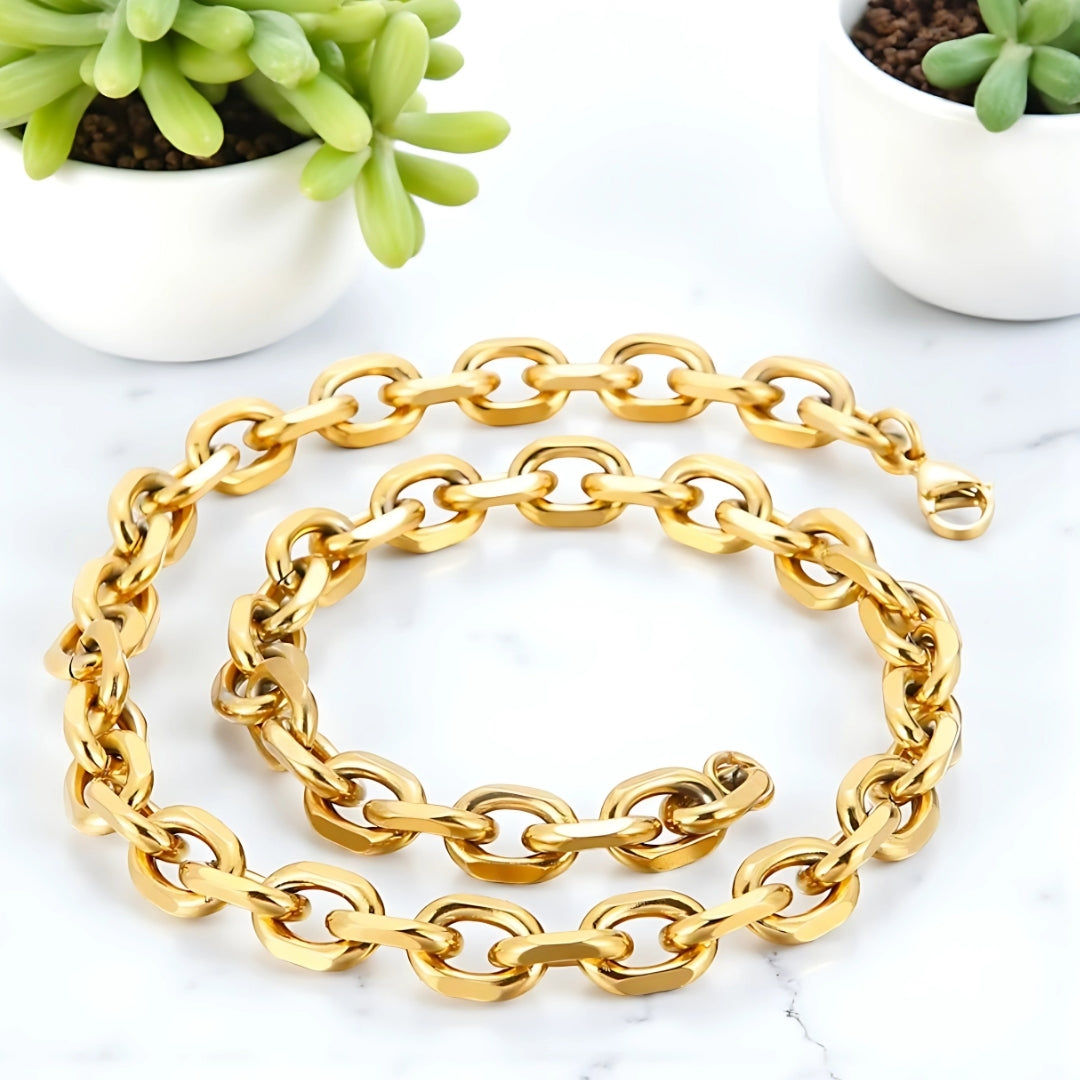 Chaine homme CHAINY LINK 10 mm | Urban Style