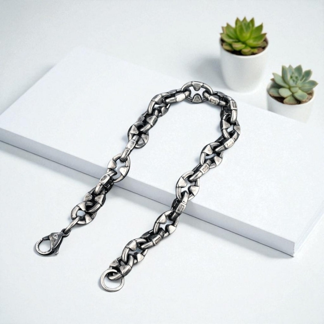 Bracelet homme  LOCOBATO™ : élégance intemporelle pour le poignet masculin