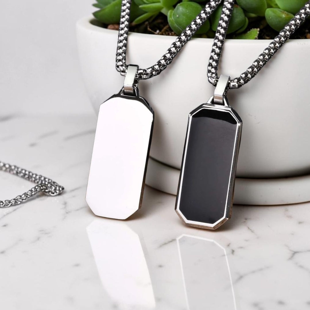 Collier homme, pendentif  DARK SOUL CATCHER II™ | Le Bouclier d'Énergie Moderne