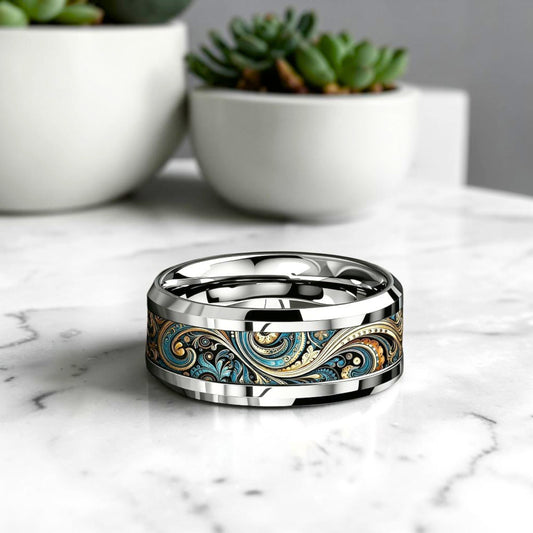 Bague anneau | "Arabesque Impériale"