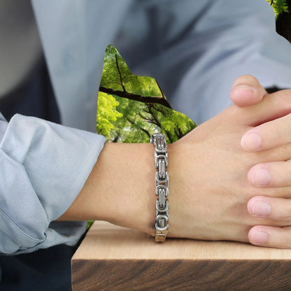 Bracelet homme BYZANTINE I ™ ; Élégance, originalité et sophistication maximale