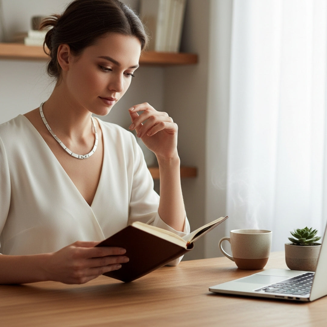 Chaîne collier homme | maille barrette articulée, Élégance 316L