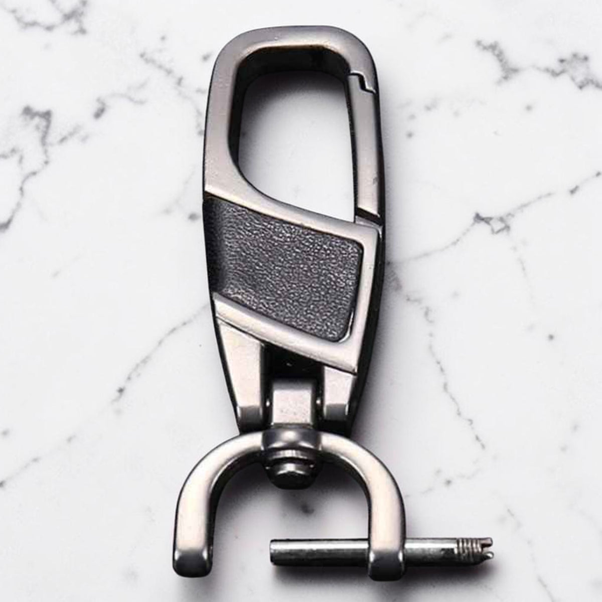 Mousqueton Porte clé | petit mousqueton « Gunmetal Rotatif»
