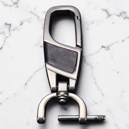 Mousqueton Porte clé | petit mousqueton « Gunmetal Rotatif»