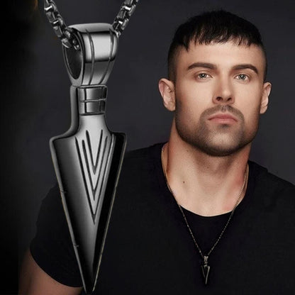 Collier homme- pendenif  FIRST ARROW™ | Collier bout de flèche ancestral