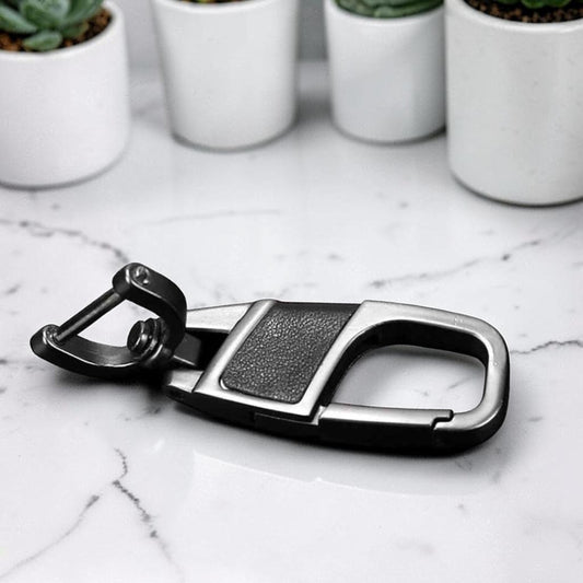 Mousqueton Porte clé | petit mousqueton « Gunmetal Rotatif»