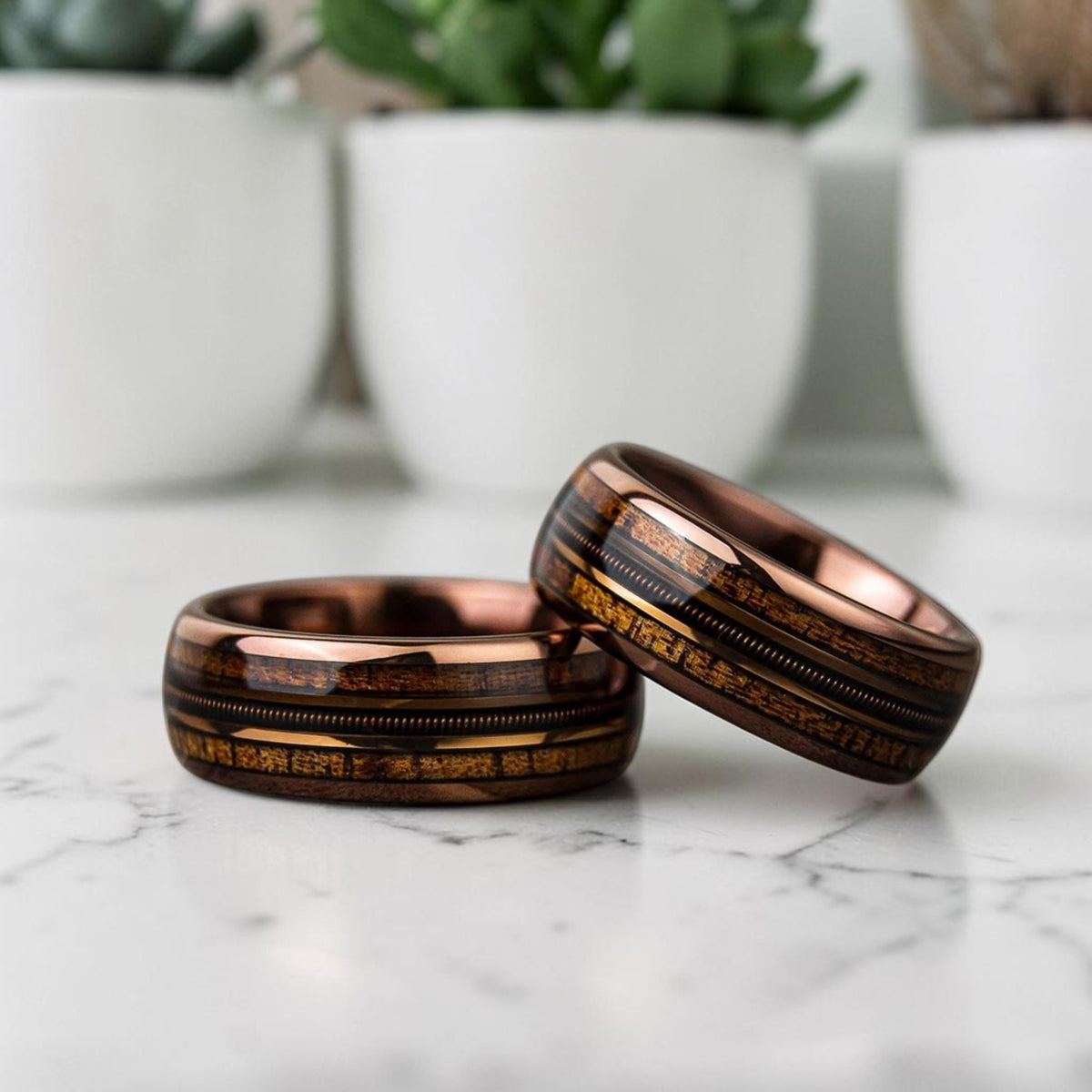 Bague pour homme | « tonneau de whisky »