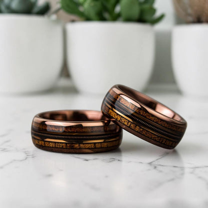 Bague pour homme | « tonneau de whisky »