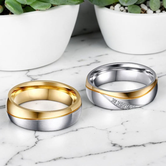 Alliance couple | promesse pour couple "Harmonie Infinitum"