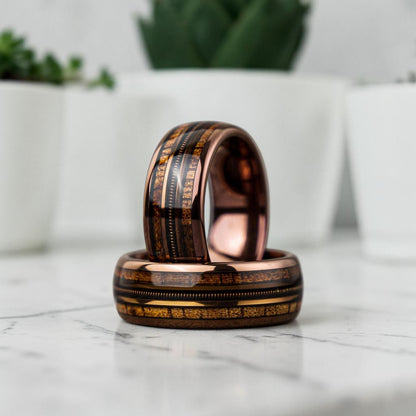 Bague pour homme | « tonneau de whisky »