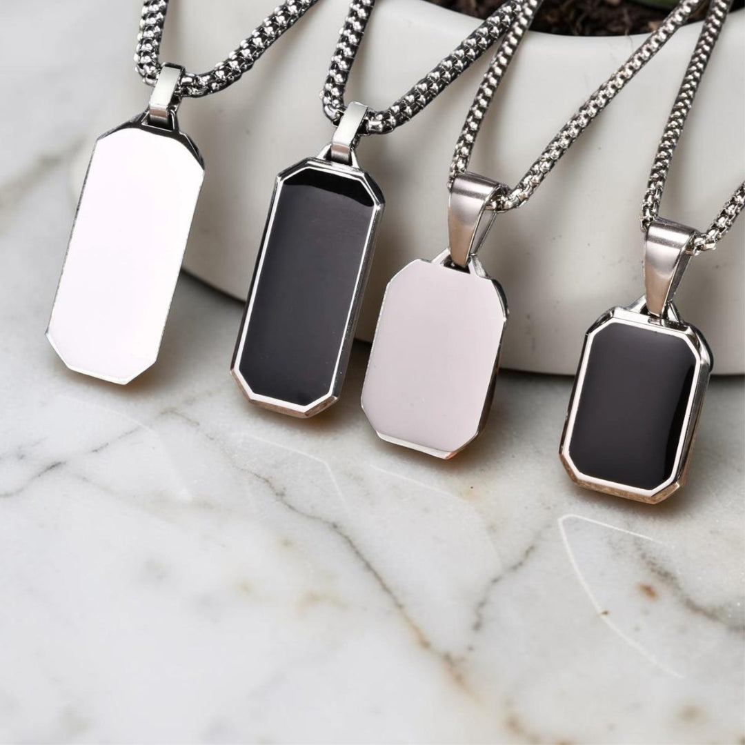 Collier homme, pendentif  DARK SOUL CATCHER II™ | Le Bouclier d'Énergie Moderne
