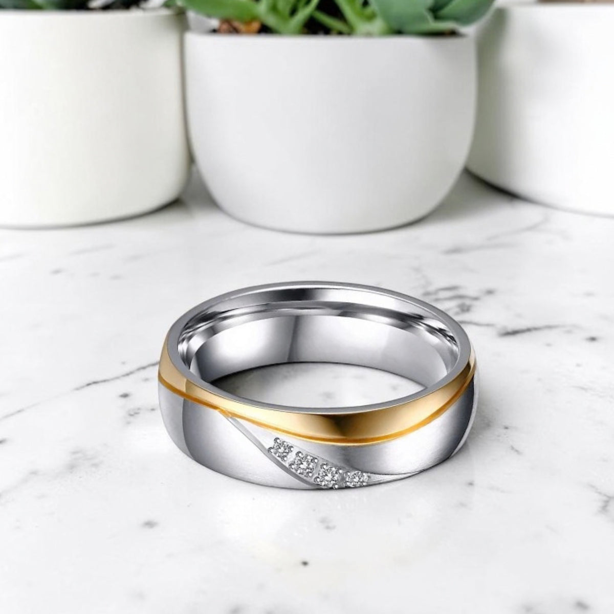 Alliance couple | promesse pour couple "Harmonie Infinitum"