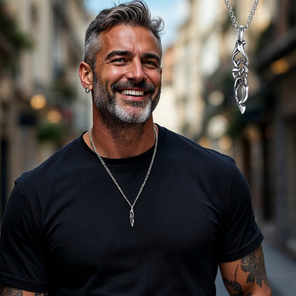 Collier homme-pendentif TRIBAL™- L'expression d'une identité forte