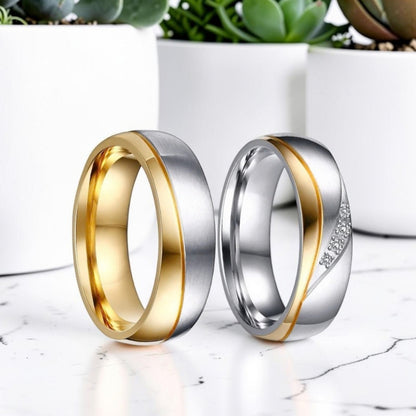 Alliance couple | promesse pour couple "Harmonie Infinitum"