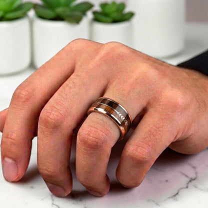 bague anneau homme | « L'archer »