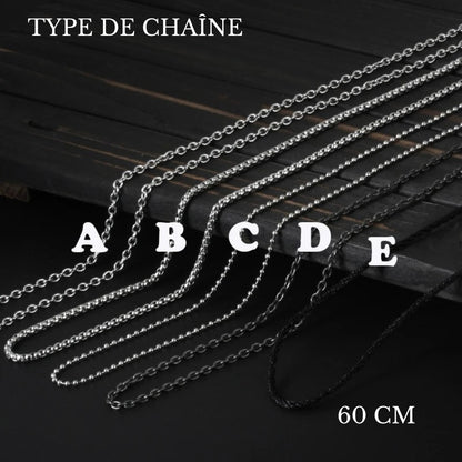 Collier homme- pendentif MIROGIC II™ : Le Pendentif Qui Révèle Votre Essence
