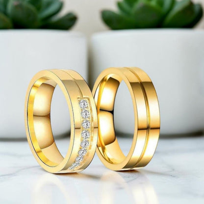 Bague de couple | promesse d'amour « Aura »