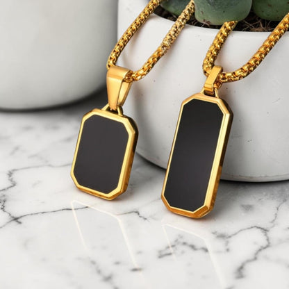 Collier homme, pendentif  DARK SOUL CATCHER II™ | Le Bouclier d'Énergie Moderne