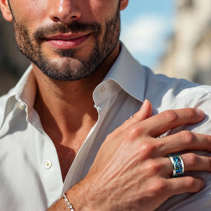 Bague tendance | motif Clé de Sol Mélodie Harmonieuse