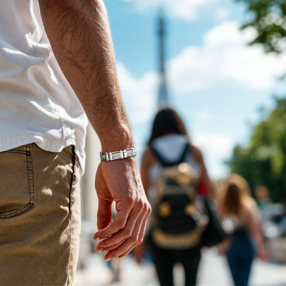 BRACELET HOMME TENDANCE MASCUMODE argent poignet femmes Paris