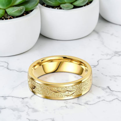 Bague pour homme L'Anneau Boréal variante doree
