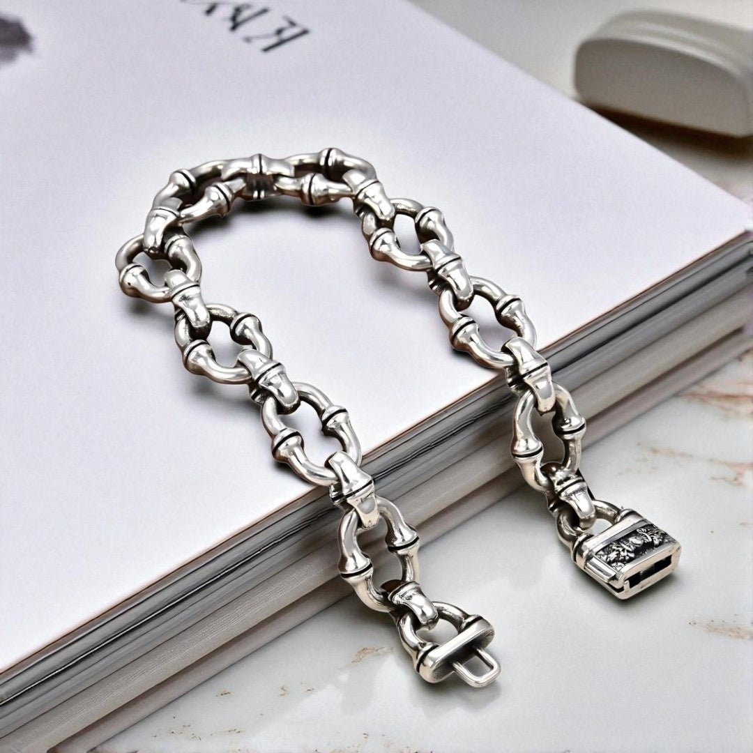 Bracelet Homme HORSESHOES fermoir livre