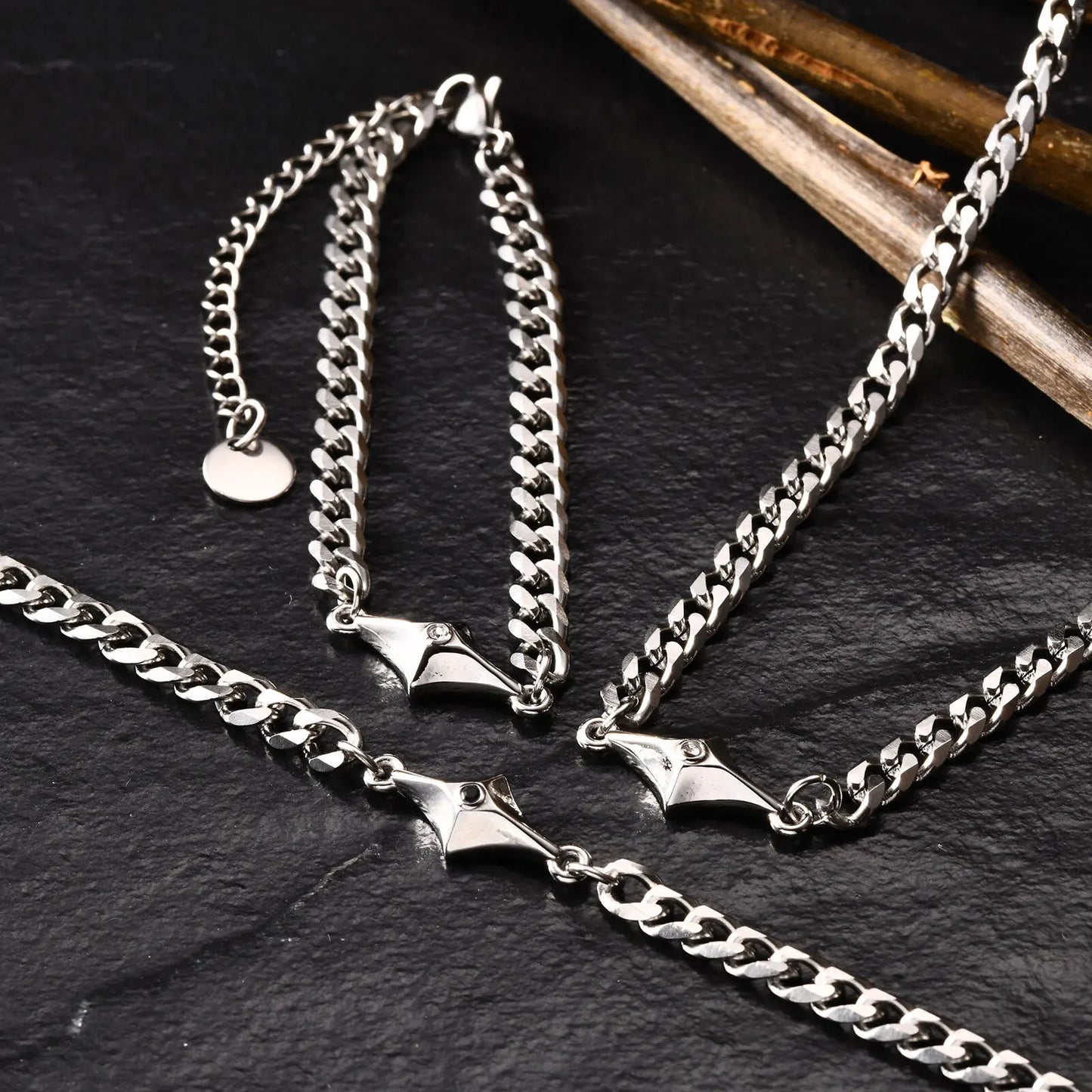 Bracelet homme- NORTH STAR presentation deux variantes differentes