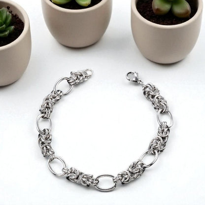 Bracelet homme BRING THE RING variante argent